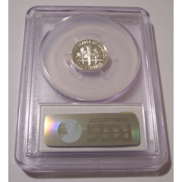 2007 S Silver Roosevelt Dime Proof PR70 DCAM PCGS - Picture 2 of 2